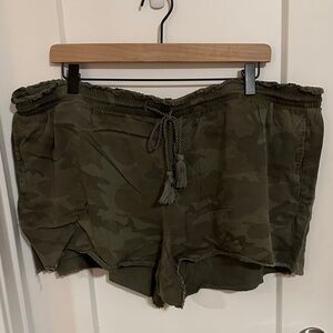 Knox Rose Camouflage Cargo Shorts